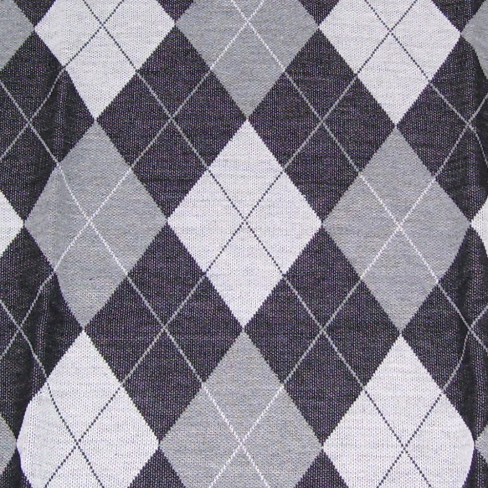 3X St. Patrick V-Neck Black Argyle Sweater Vest 3XL - Picture 4 of 7